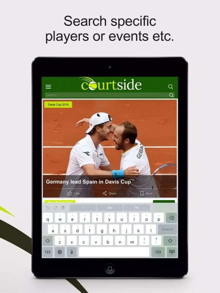 Скриншоты Court-Side iPad 