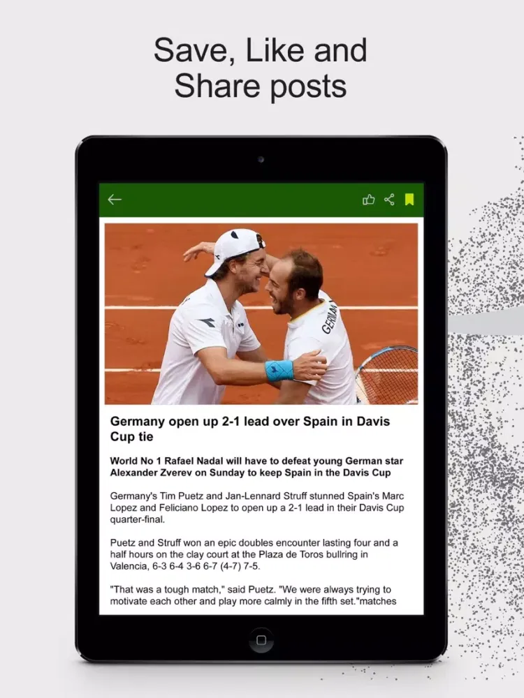 Скриншоты Court-Side iPad 