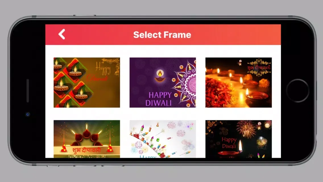 ภาพหน้าจอของ Diwali Greetings Photo Frames
