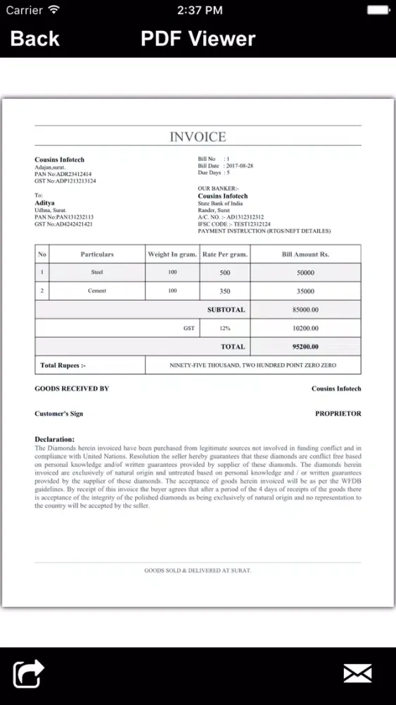 صور GST Invoice Generator