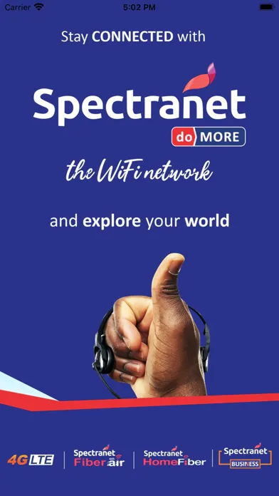 تصاویر Spectranet Selfcare APP