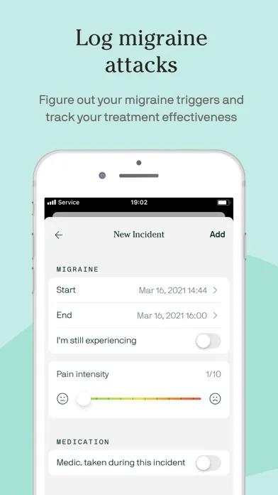 Zrzuty ekranu Cove: Migraine & Headache Care
