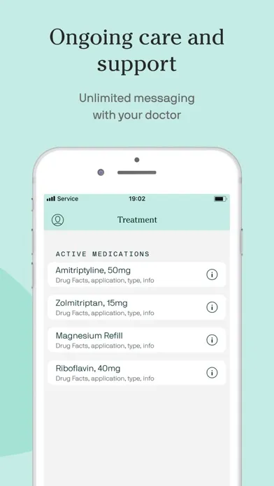 Zrzuty ekranu Cove: Migraine & Headache Care
