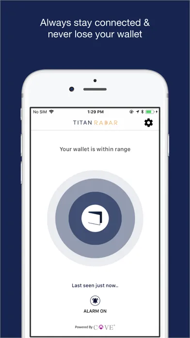 ภาพหน้าจอของ Titan Radar - Smart Wallet