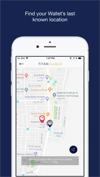 ภาพหน้าจอของ Titan Radar - Smart Wallet
