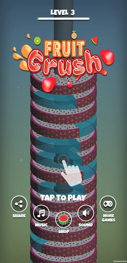 Stack Ball - Fruit Crush Screenshots