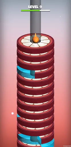 Tangkapan layar Stack Ball - Fruit Crush