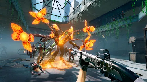 Tangkapan layar Zombie Fire 3D: Offline Game