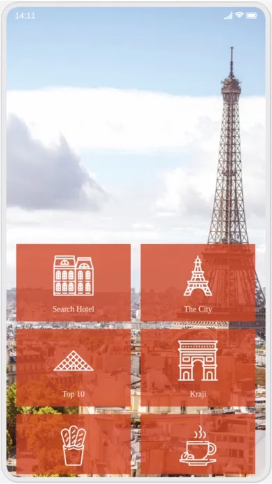 Captures d'écran de Booking Paris & Travel Map