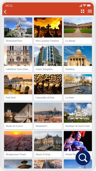 Captures d'écran de Booking Paris & Travel Map