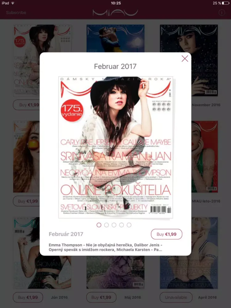 Capturas de pantalla de Mediage MIAU iPad 