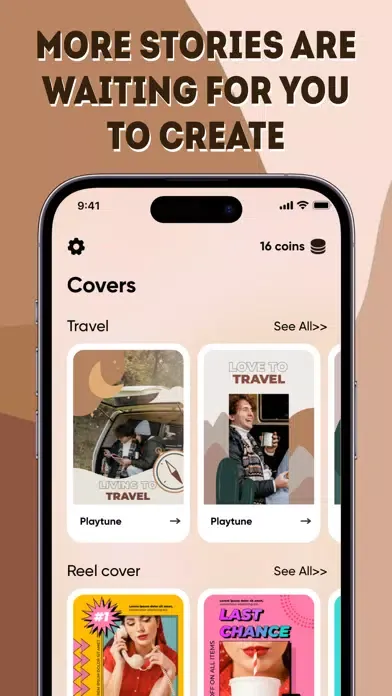 Covers More & Story Editor应用截图