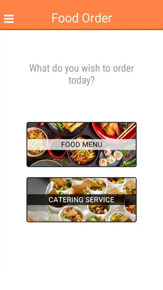 Tangkapan skrin Food Order Covestro Thailand