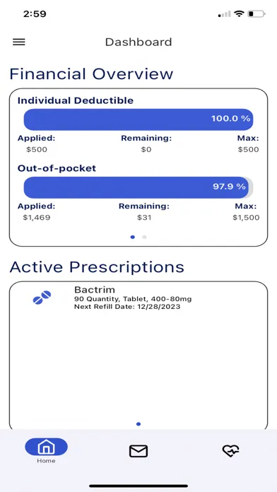 Covet Health سکرین شاٹس
