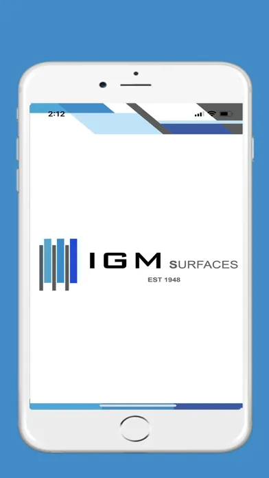 Capturas de tela do IGM Surfaces