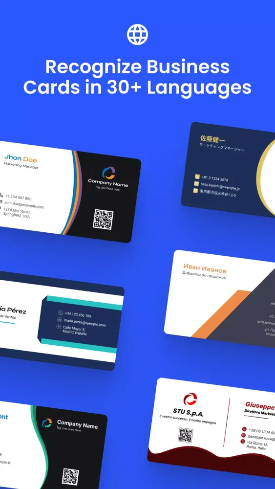 Business Card Scanner by Covve应用截图