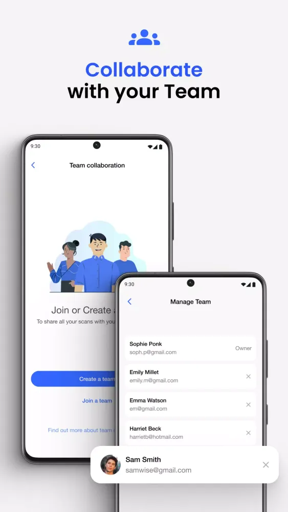 Business Card Scanner by Covve应用截图