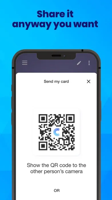 Captures d'écran de Covve - Digital Business Card