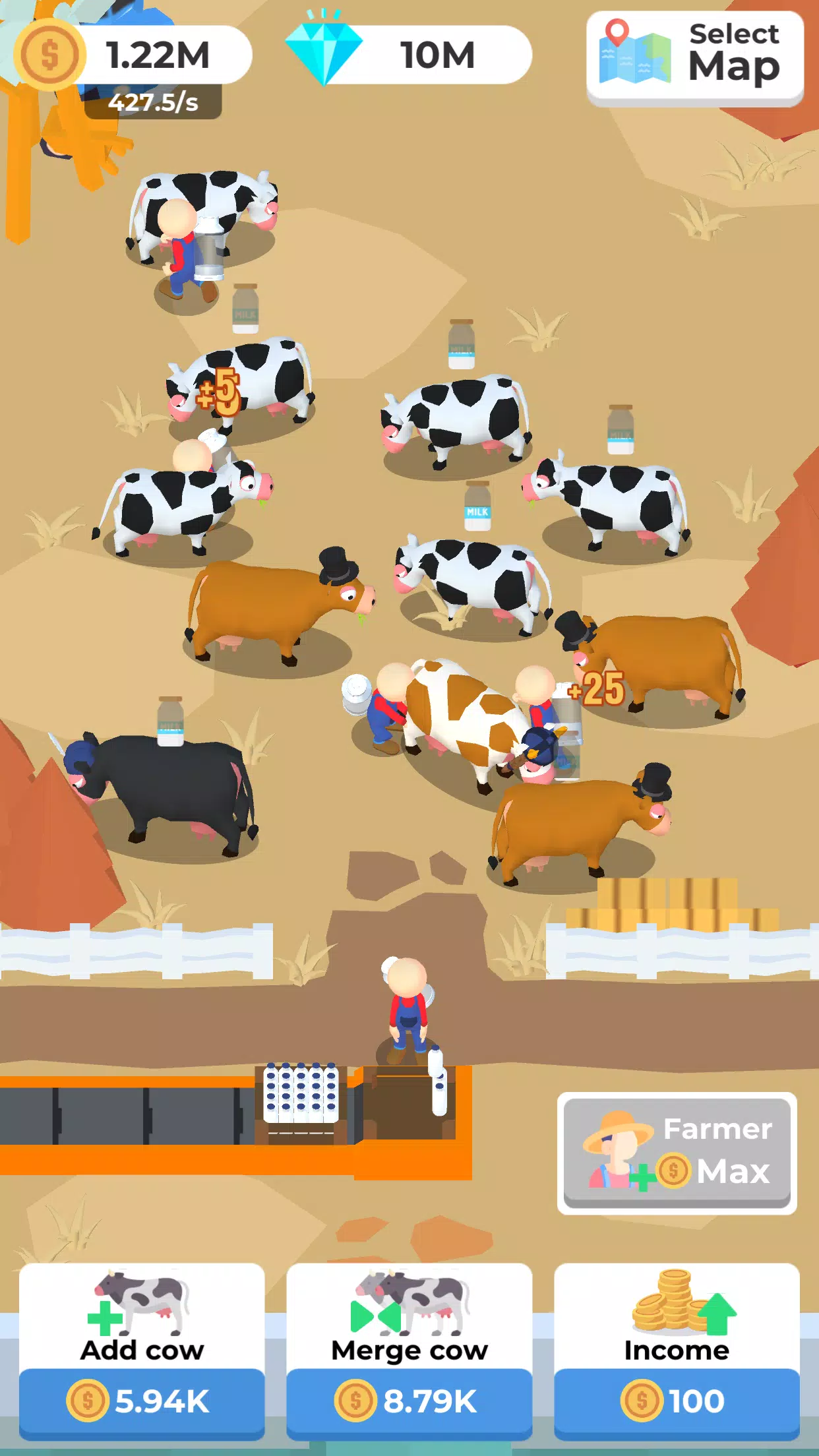 Cow Clicker Screenshots