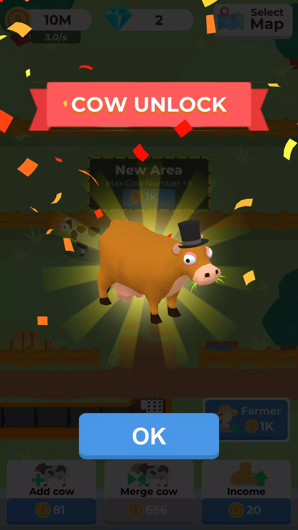 Cow Clicker Screenshots