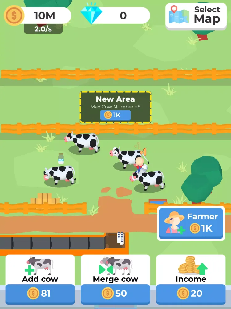 Cow Clicker Screenshots