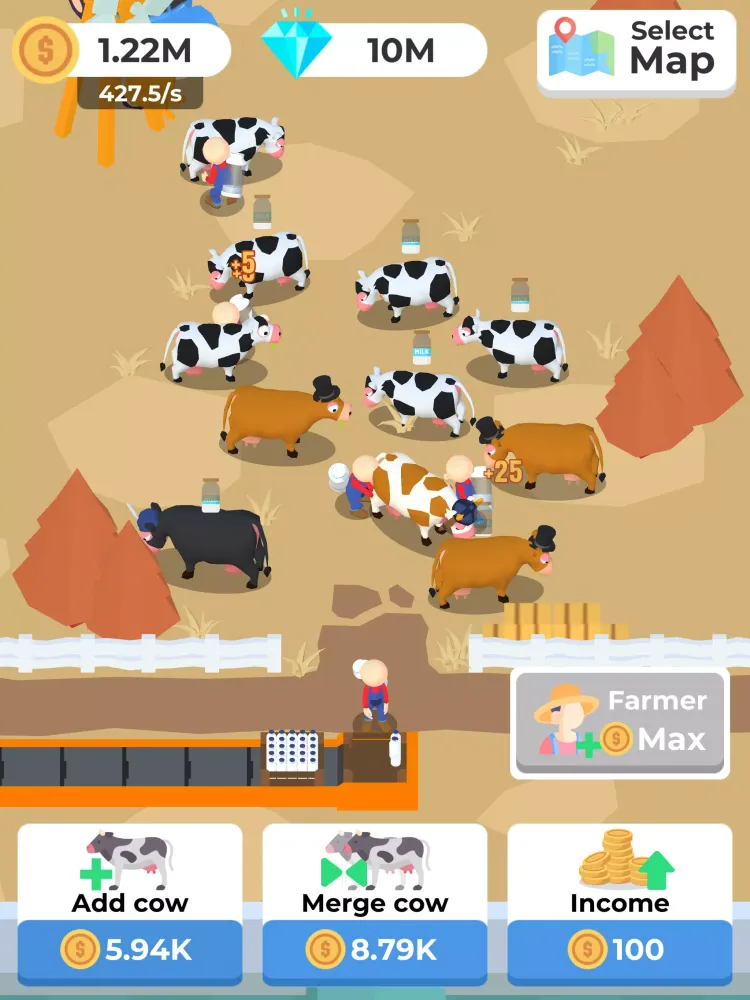Cow Clicker Screenshots
