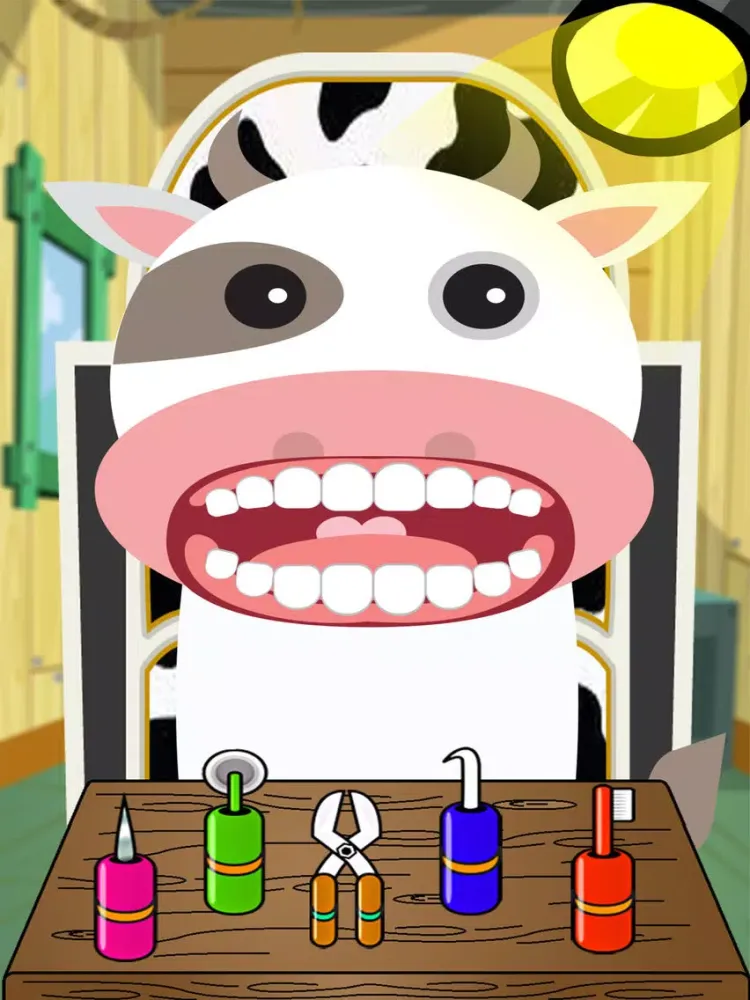 Скриншоты The Cow Dentist Happy Farm iPad 