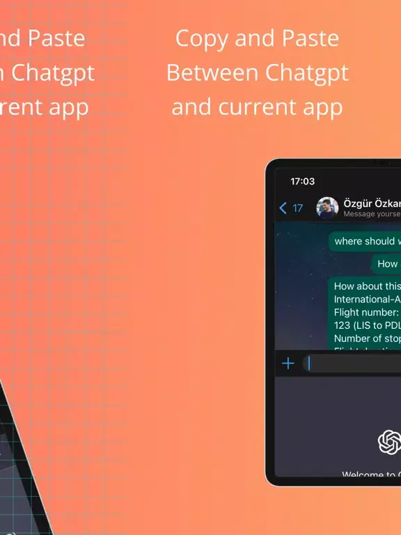CoWrite AI Chatbot Keyboard iPad 应用截图