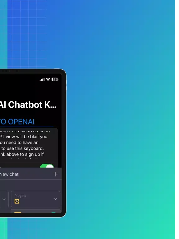 CoWrite AI Chatbot Keyboard iPad 应用截图