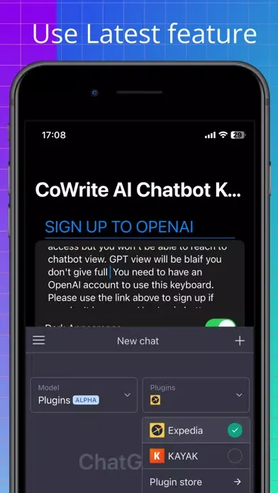 CoWrite AI Chatbot Keyboard应用截图