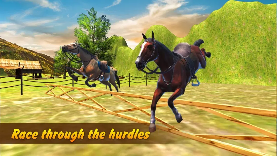 Jumping Horse Riding 3d Racing Show スクリーンショット