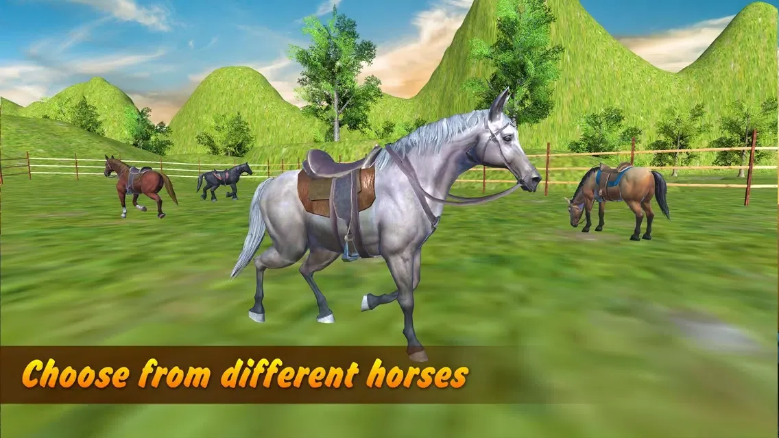 Jumping Horse Riding 3d Racing Show スクリーンショット