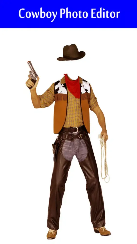 Capturas de tela do Cowboy Photo Editor