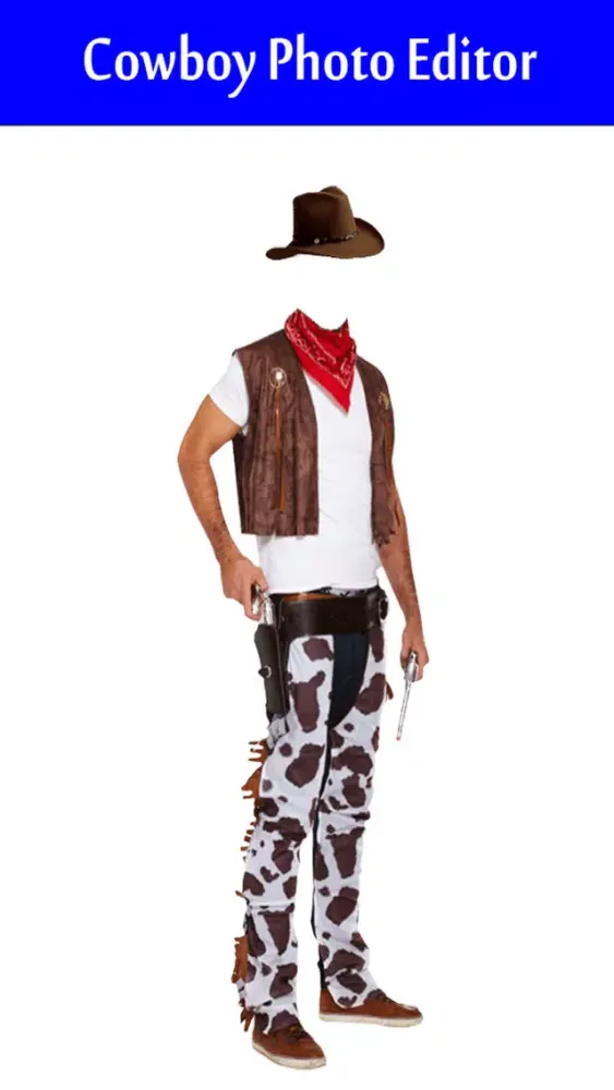 Capturas de tela do Cowboy Photo Editor