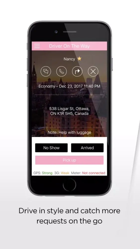 Cowboy Taxi Driver App Ekran Görüntüleri