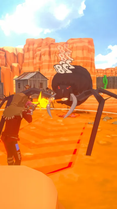 Capturas de tela do Cowboys vs Zombies: Survival