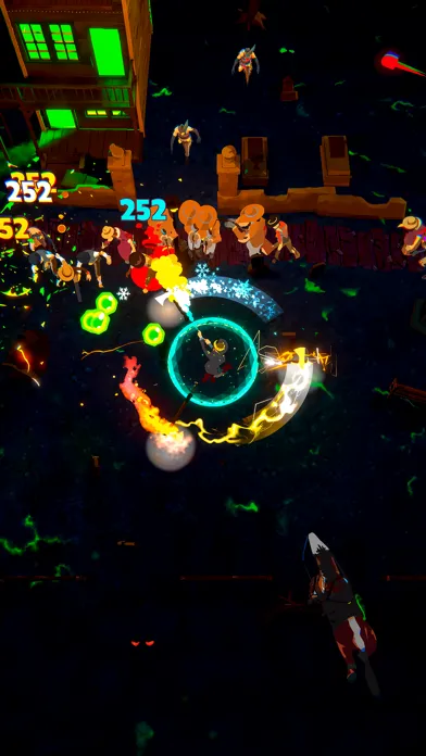 Capturas de tela do Cowboys vs Zombies: Survival