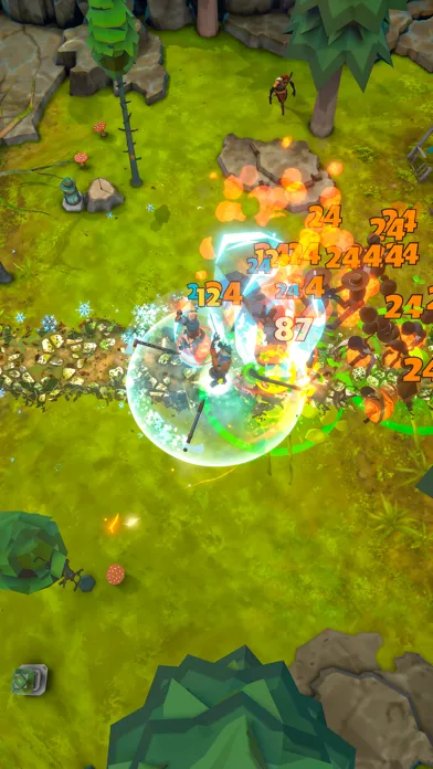 Capturas de tela do Cowboys vs Zombies: Survival