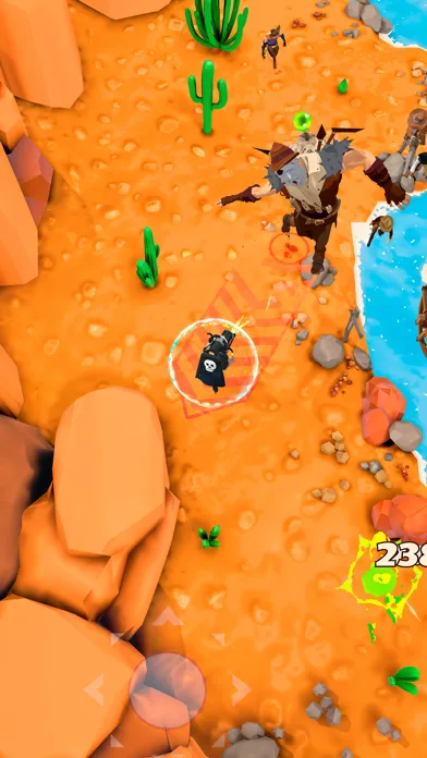 Capturas de tela do Cowboys vs Zombies: Survival
