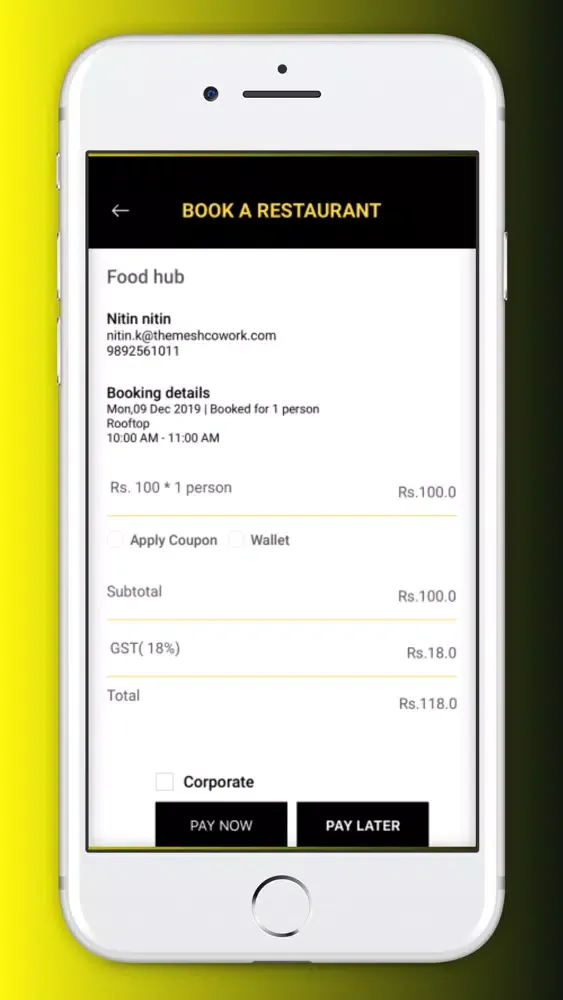 Primus Co-work Screenshots