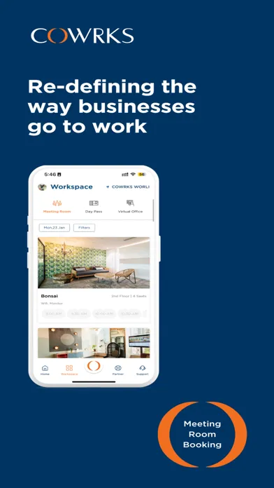 ภาพหน้าจอของ COWRKS