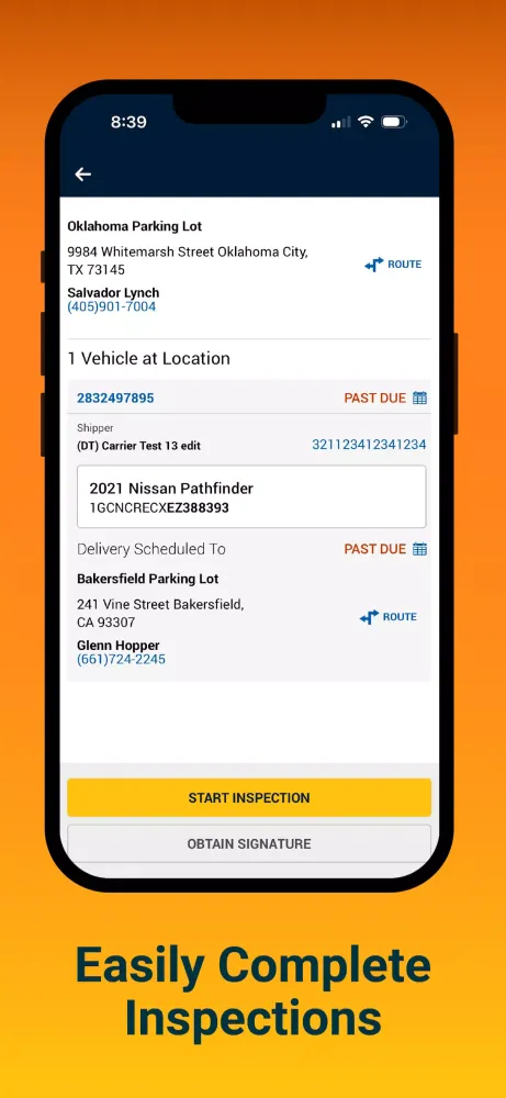 CentralDispatch Carrier Hub 스크린샷