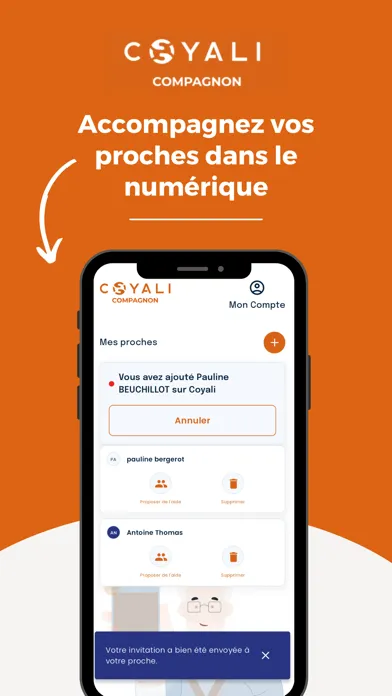 Coyali Compagnon Screenshots