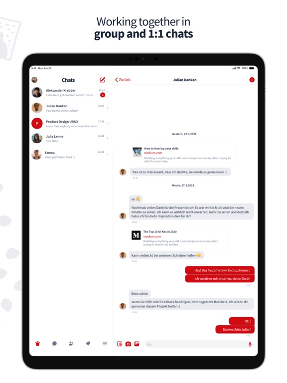 Capturas de pantalla de BetaChannel iPad 