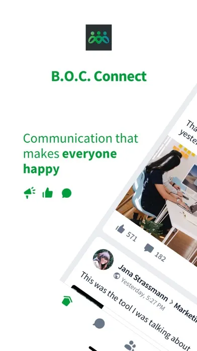 Ảnh chụp màn hình của B.O.C. Connect