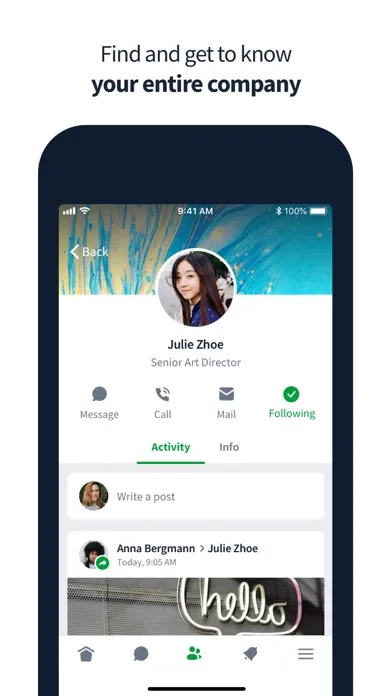 Ảnh chụp màn hình của B.O.C. Connect