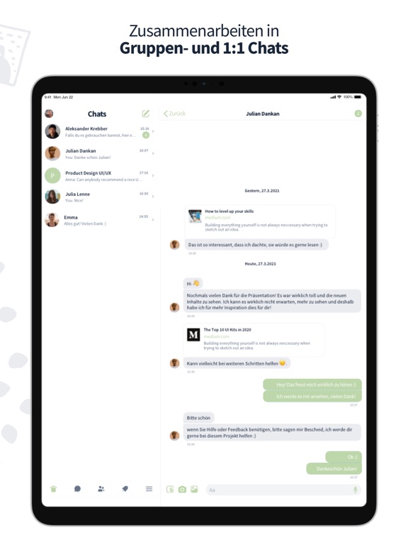 Capturas de pantalla de Geiger Netz iPad 