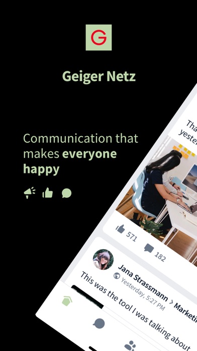 Capturas de pantalla de Geiger Netz