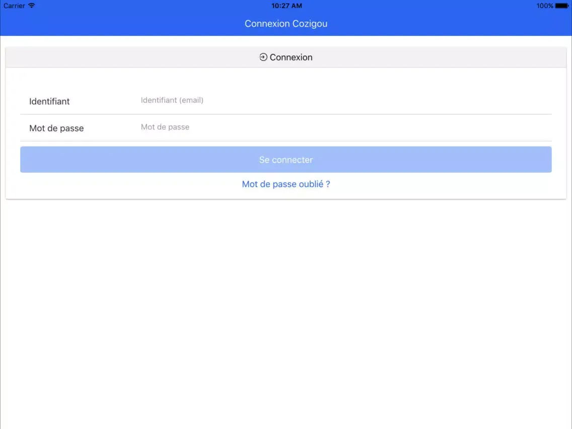 ภาพหน้าจอของ Carte des vins - CZG iPad 