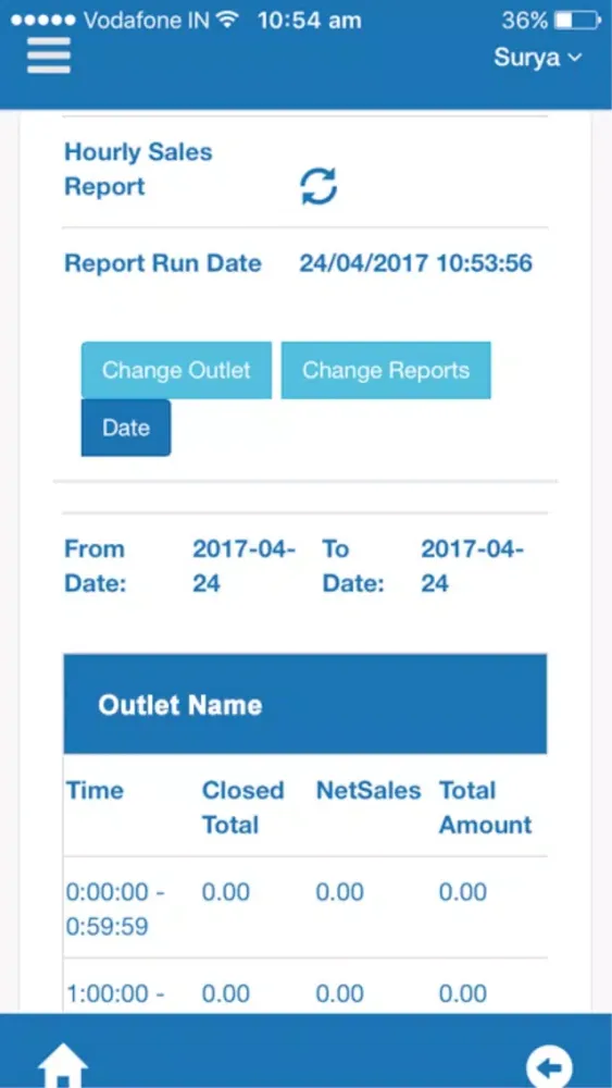 Capturas de tela do Cozy Reports Mobi